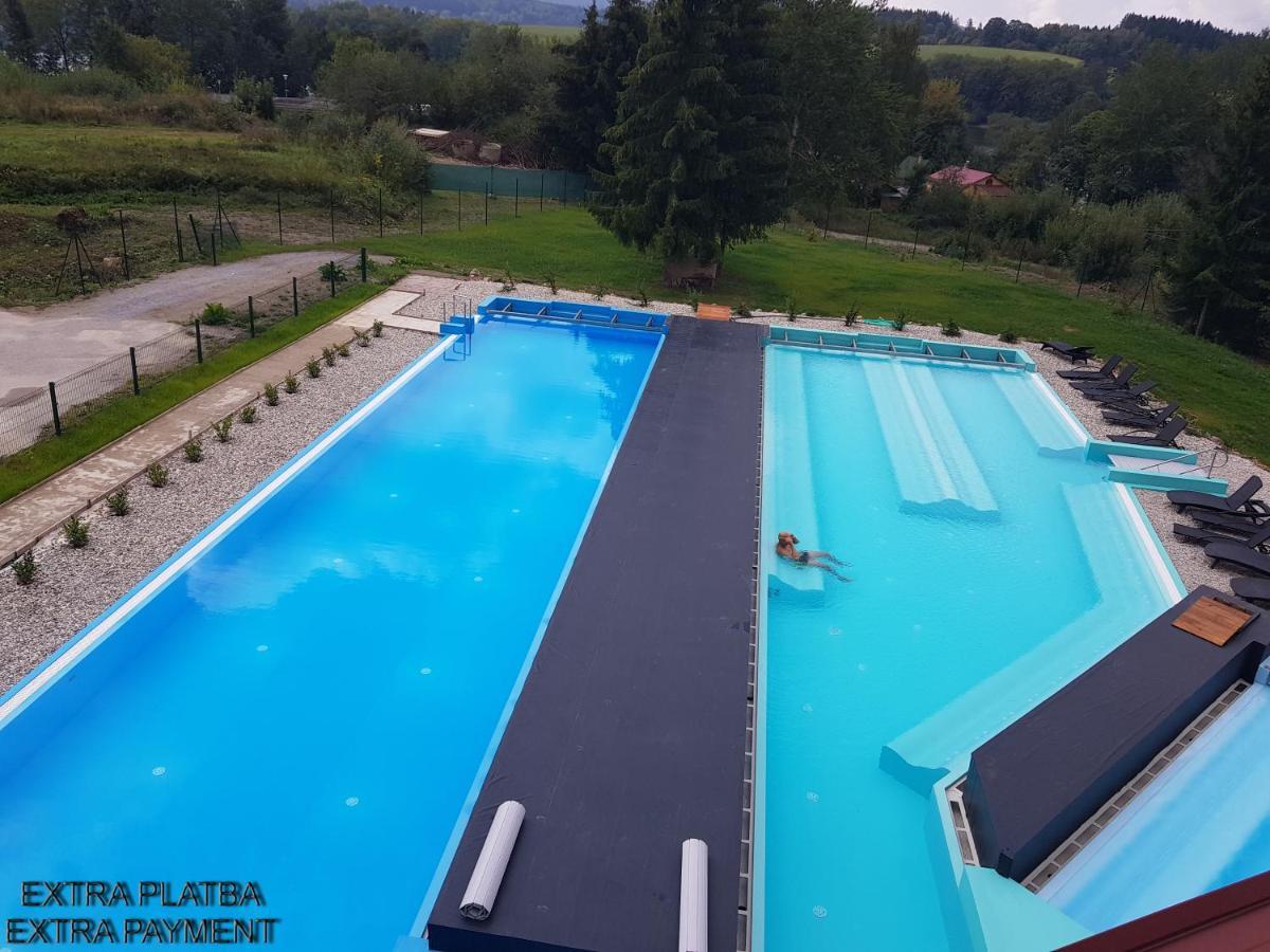 Lipno Wellness - Frymburk C104 Privat Family Room 외부 사진